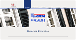 Desktop Screenshot of hasberg-weber.info